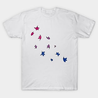 Heartstopper Leaves (Bi colours) T-Shirt
